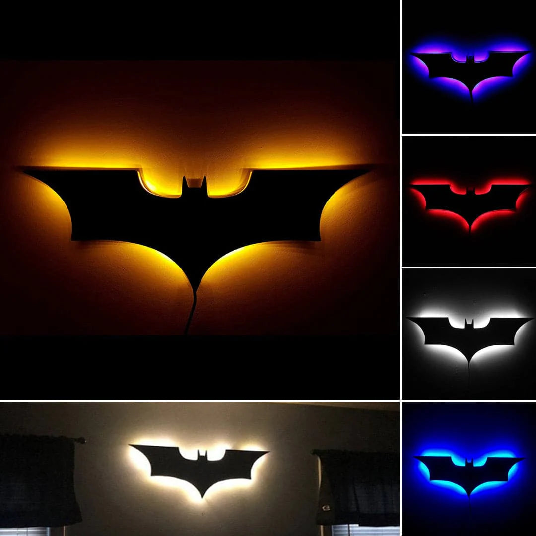 Batman LED Wall Lights for Him