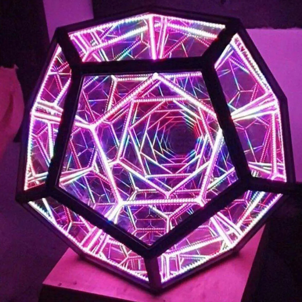Infinite Dodecahedron Multiverse Light