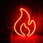 Neon Fire Flame LED Light