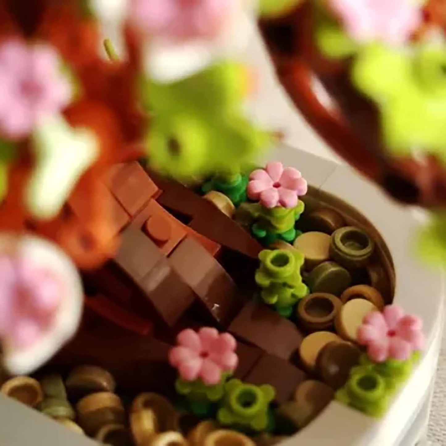 LEGO bricks Potted Flower Building Blocks