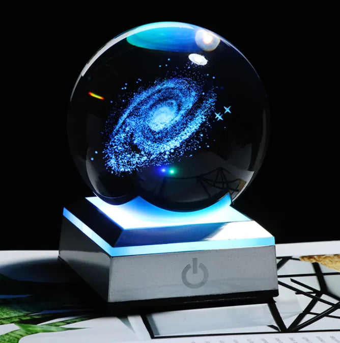 Crystal Ball 3D Galaxy Miniature