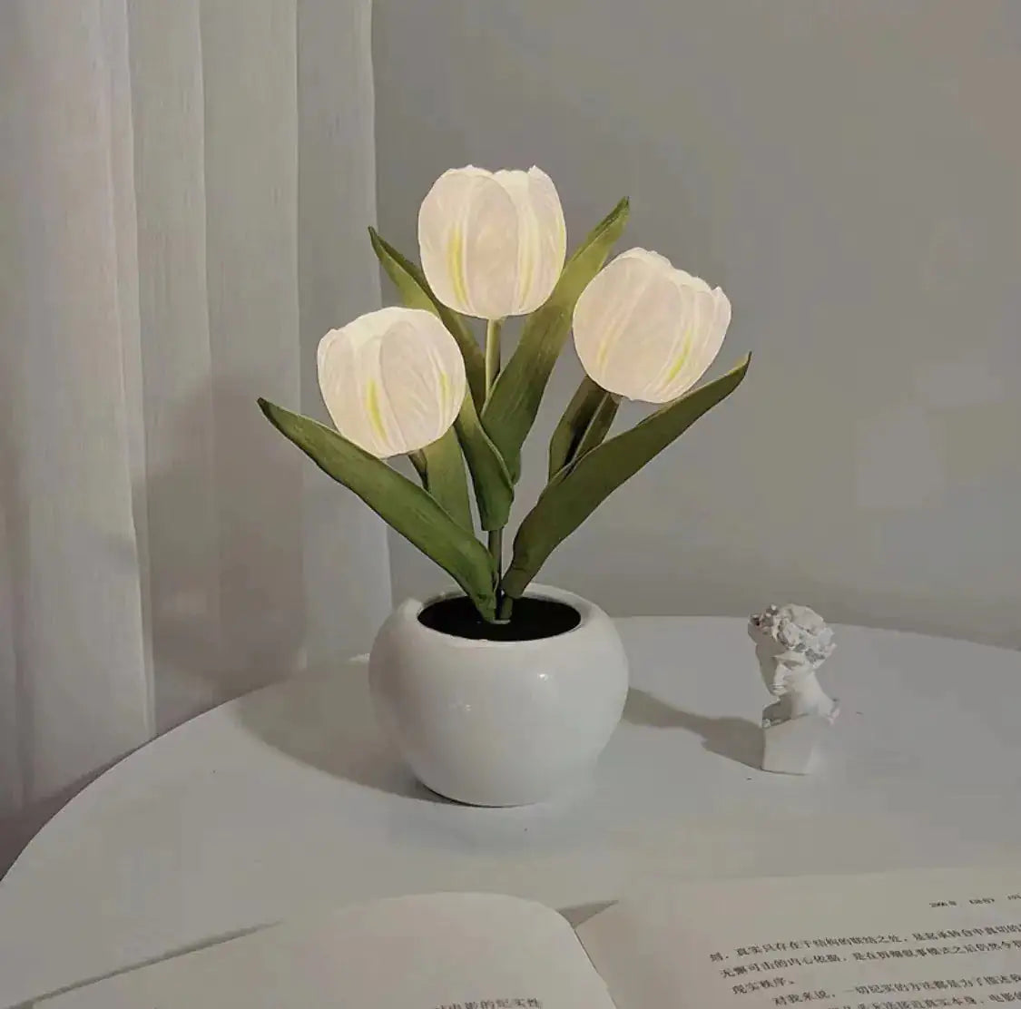 LED Tulip Lamp Night Simulation Flower