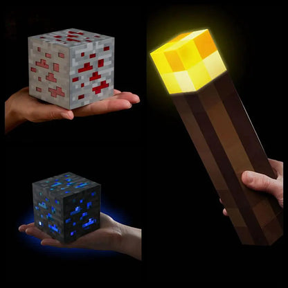 Minecraft  Torch & Ores LED Lights
