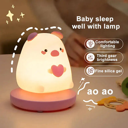 LED Night Lights Featuring Cute Animal Designs
