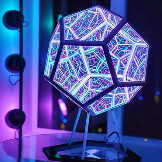 Infinite Dodecahedron Multiverse Light