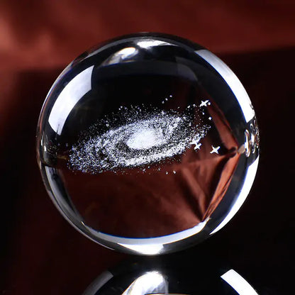 Crystal Ball 3D Galaxy Miniature