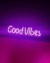 Neon Good Vibes Led Light