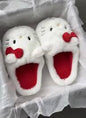 Fluffy Hello Kitty Plush Slippers