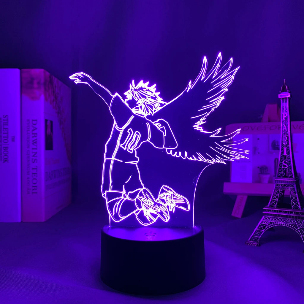 3D Haikyuu LED Lamp