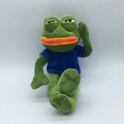 Sad Pepe frog Plushie