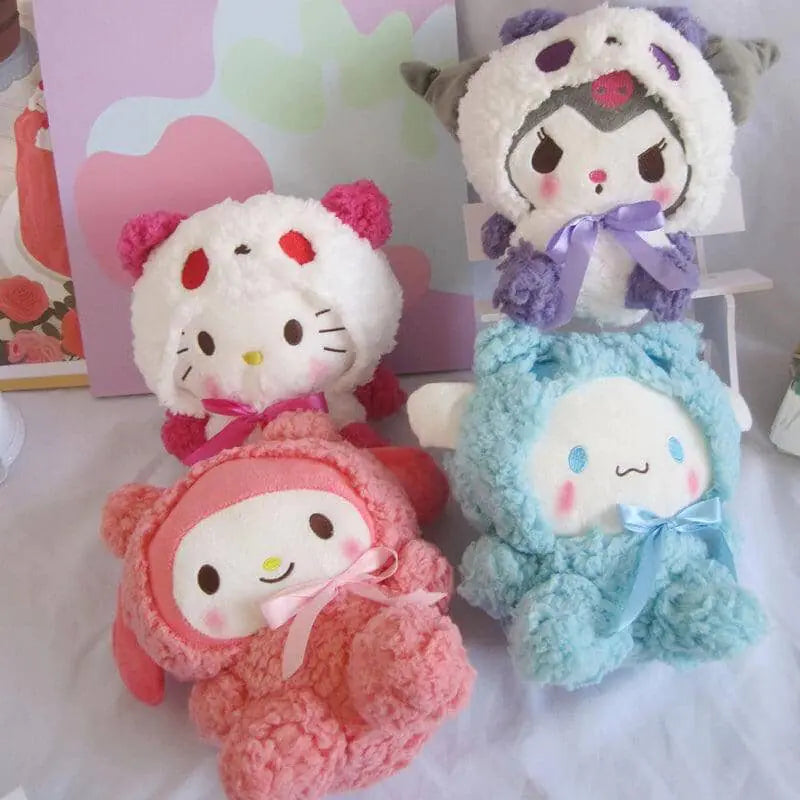 Sanrio Plushies with cute Outfits